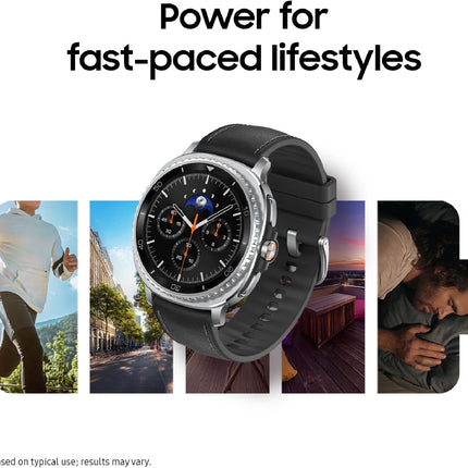 Samsung Galaxy Watch8 Classic Smartwatch, 46mm, Black, Bluetooth (CAD Version & Warranty) - AI Assistant (Gemini), Sleep Coaching, Fitness Tracking