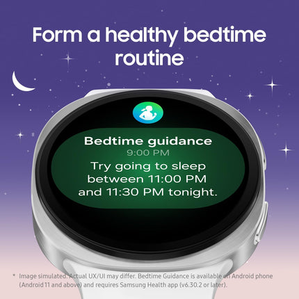 Samsung Galaxy Watch8 Smartwatch,Graphite, Bluetooth (CAD Version & Warranty) - AI Assistant (Gemini), Sleep Coaching, Fitness Tracking