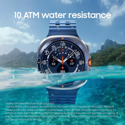 Samsung Galaxy Watch Ultra Smartwatch - 2025 Version, 47mm, LTE (CAD Version & Warranty) - Durable Titanium Casing, Cushion Design, Quick Button, AI-Powered Health Monitoring