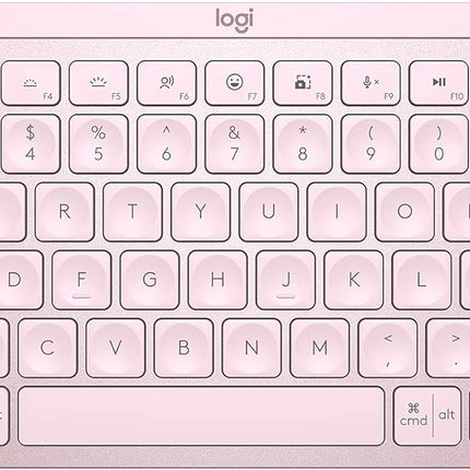 Logitech MX Keys Mini Minimalist Wireless Illuminated Keyboard, Compact, Bluetooth, Backlit, USB-C, Compatible with Apple macOS, iOS, Windows, Linux, Android, Metal Build - Graphite