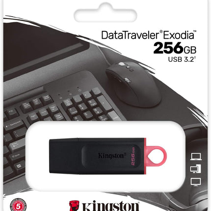 Kingston DataTraveler Exodia USB Flash Drive | USB 3.2 Gen 1 Speed