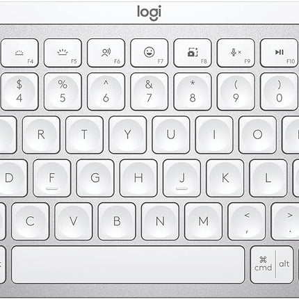 Logitech MX Keys Mini Minimalist Wireless Illuminated Keyboard, Compact, Bluetooth, Backlit, USB-C, Compatible with Apple macOS, iOS, Windows, Linux, Android, Metal Build - Graphite