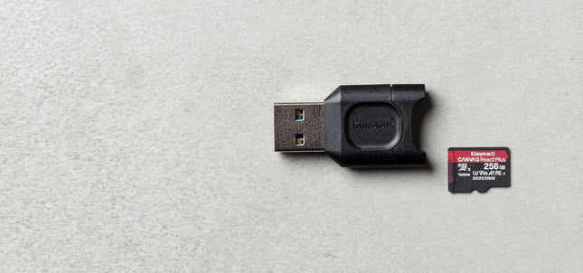 Kingston MobileLite Plus USB 3.2 microSDHC/SDXC UHS-II Card Reader (MLPM)