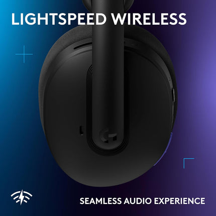 Logitech G325 Lightspeed Wireless Bluetooth Gaming Headset, All-Day Comfort, Built-in Mic with Noise Reduction, 24-Bit Audio, 24+ Hr Battery Life, for PC, PlayStation, Switch, Mobile