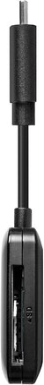 Transcend USB 3.2 Gen 1 USB Type-C Multifunctional Card Reader TS-RDC3, Black