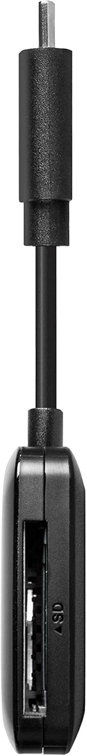 Transcend USB 3.2 Gen 1 USB Type-C Multifunctional Card Reader TS-RDC3, Black