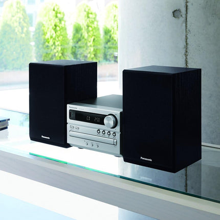 Panasonic SCPM250S Compact Audio System with Versatile Audio Technology and Bluetooth, Black