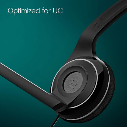 EPOS 504196 PC 7 USB - Mono USB Headset for PC and MAC, Black