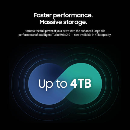 Samsung 990 EVO Plus - PCIe Gen4. X4 / Gen5. X2 NVMe 2.0 - M.2 Internal SSD, Speed Up to 7,150MB/s, Upgrade Storage for PC/Laptops, HMB Technology and Intelligent Turbowrite