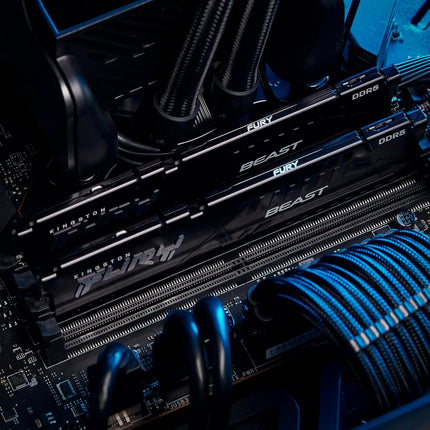 Kingston Fury Beast 8GB 5600MT/s DDR5 CL36 Desktop Memory Single Module | AMD Expo | Plug N Play |KF556C36BBE-8