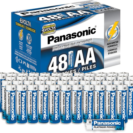 Panasonic Energy Corporation Platinum Power Alkaline Batteries