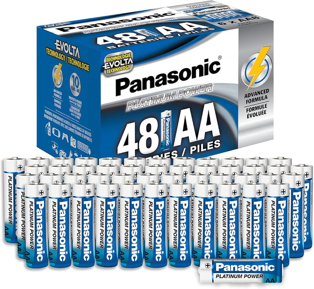 Panasonic Energy Corporation Platinum Power Alkaline Batteries