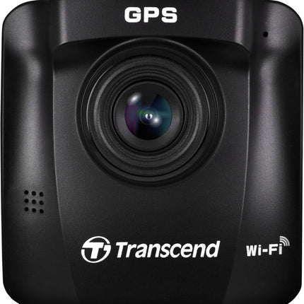 Transcend Dash Cam Front, 2K QHD 1440P Car Camera, 140° Wide-Angle, with Handy Snapshot Button/G-Sensor/Night Vision Loop Recording/Head-Up Display/Wi-Fi GPS GLONASS/ADAS/Parking Mode/Support 1TB Max