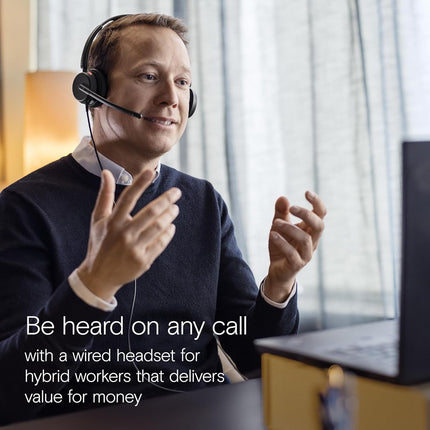 EPOS Impact 460 Binaural On-Ear USB C and USB A Wired Headset with Noise-Canceling Mic, Plug-and-Play, Sound, Comfortable Fit, Ideal for Office, Home & Business Communication