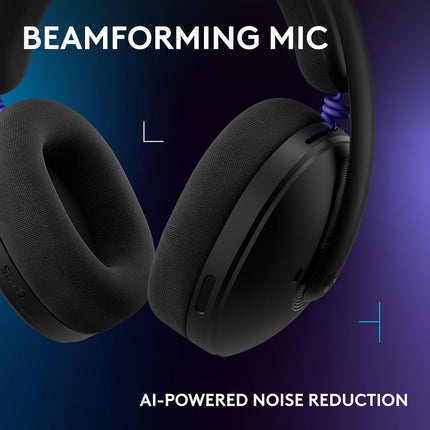 Logitech G325 Lightspeed Wireless Bluetooth Gaming Headset, All-Day Comfort, Built-in Mic with Noise Reduction, 24-Bit Audio, 24+ Hr Battery Life, for PC, PlayStation, Switch, Mobile