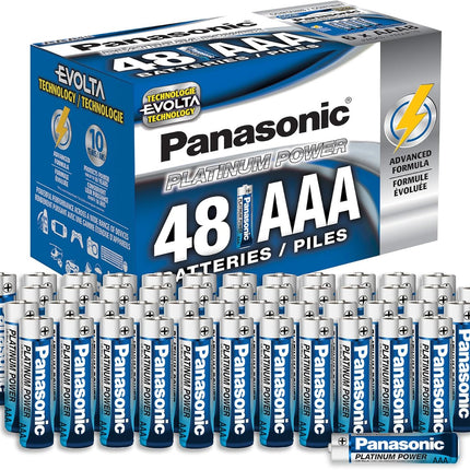 Panasonic Energy Corporation Platinum Power Alkaline Batteries