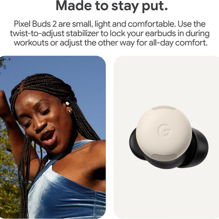 Google Pixel Buds Pro 2 - Noise Canceling Earbuds - Up to 31 Hour Battery Life with Charging Case - Bluetooth Headphones - Compatible with Android