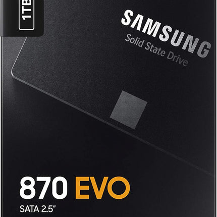 SAMSUNG 870 EVO SATA SSD 2.5” Internal Solid State Drive, Upgrade PC or Laptop Memory and Storage for IT Pros, Creators, R/W Speed up to 560/530 MB/s, [Canada Version]