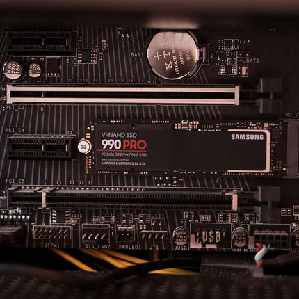 SAMSUNG 990 PRO SSD PCIe Gen4 NVMe M.2 Internal Solid State Hard Drive,Upto 7,450MB/s,Fast Speed for Gaming,Heat Control,Direct Storage&Memory Expansion