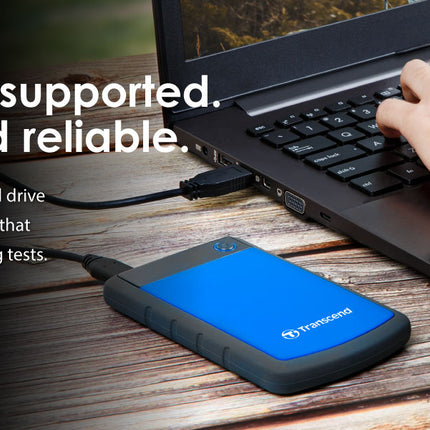 TRANSCEND Ttorejet Portable USB 3.0 Hard Disk, Purple