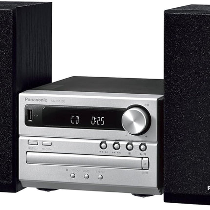 Panasonic SCPM250S Compact Audio System with Versatile Audio Technology and Bluetooth, Black