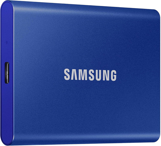 SAMSUNG T7 , Portable SSD, Grey, up to 1050MB/s, USB 3.2 Gen2, Gaming, Students & Professionals, External Solid State Drive (MU-PC1T0T/AM) [Canada Version]