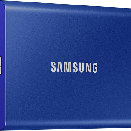 SAMSUNG T7 , Portable SSD, Grey, up to 1050MB/s, USB 3.2 Gen2, Gaming, Students & Professionals, External Solid State Drive (MU-PC1T0T/AM) [Canada Version]