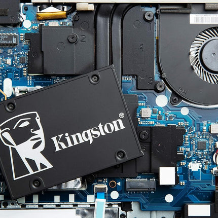 Kingston KC600 SSD Internal SSD 2.5 Inch, SATA Rev 3.0, 3D TLC, XTS-AES 256-bit Encryption