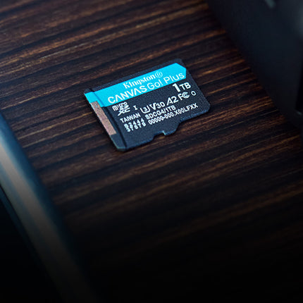 Kingston Canvas Go Plus microSDXC Memory Card Gen4 200MB/s A2 U3 V30 Single Package Without Adaptor