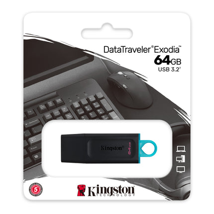 Kingston 64GB DataTraveler Exodia Flash Drive