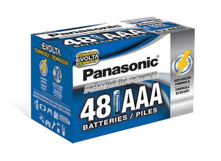 Panasonic Energy Corporation Platinum Power Alkaline Batteries