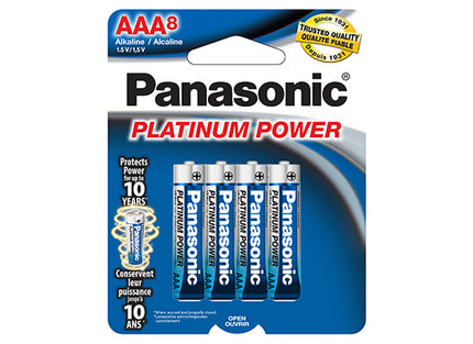 Panasonic Energy Corporation Platinum Power Alkaline Batteries