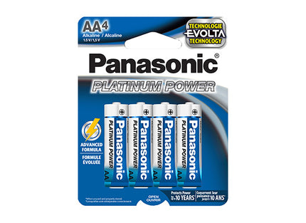 Panasonic Energy Corporation Platinum Power Alkaline Batteries