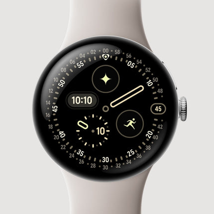 Google Pixel Watch 4 (41mm) - Android Smartwatch with Heart Rate and Sleep Tracking - 30-Hour Battery - Fitness Tracking - Google AI - Wi-Fi