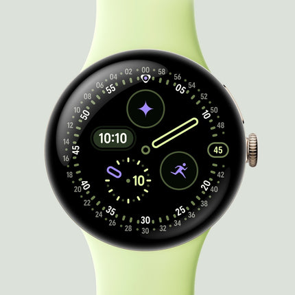 Google Pixel Watch 4 (41mm) - Android Smartwatch with Heart Rate and Sleep Tracking - 30-Hour Battery - Fitness Tracking - Google AI - Wi-Fi